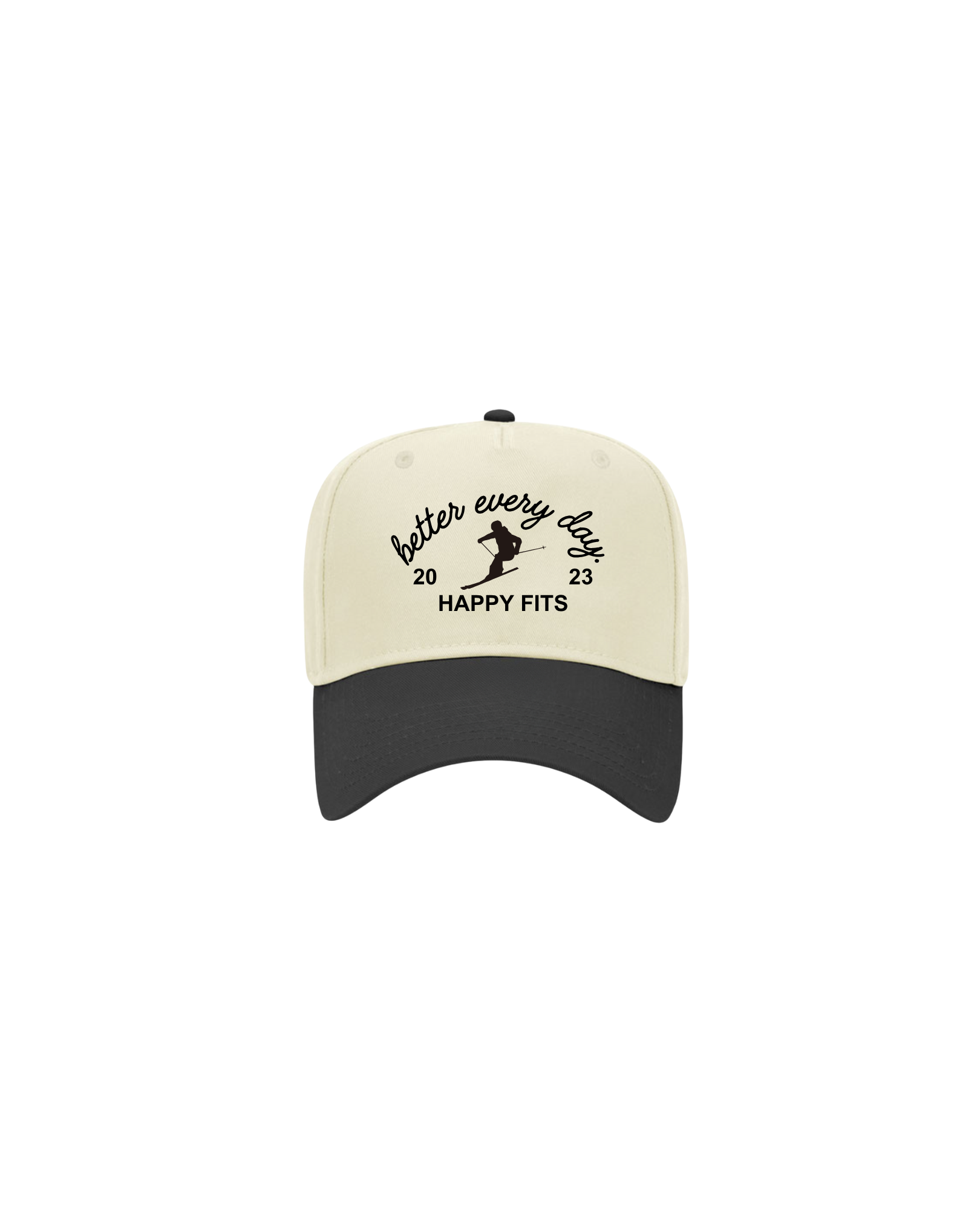 Better Every Day Embroidered Hat: Ski